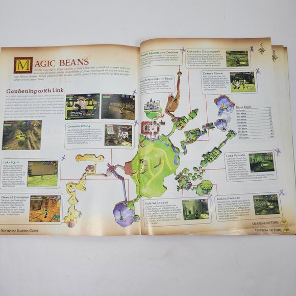 The Legend Of Zelda Ocarina Of Time Official Nintendo Players Guide Vintage 1998 - Picture 6 of 11